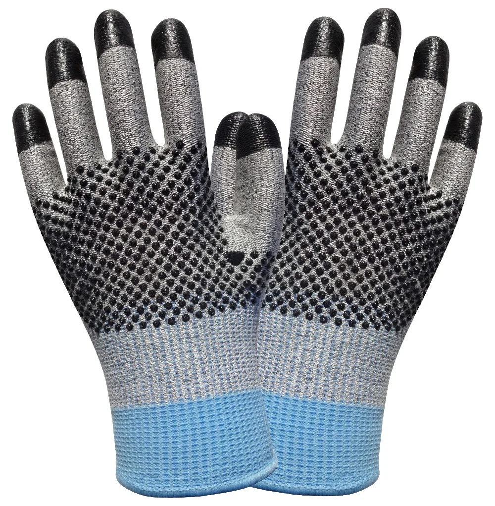 Устойчивые к порезам рабочие перчатки 24 пары порезостойкие мясничные перчатки HPPE анти перчатка с защитой от порезов