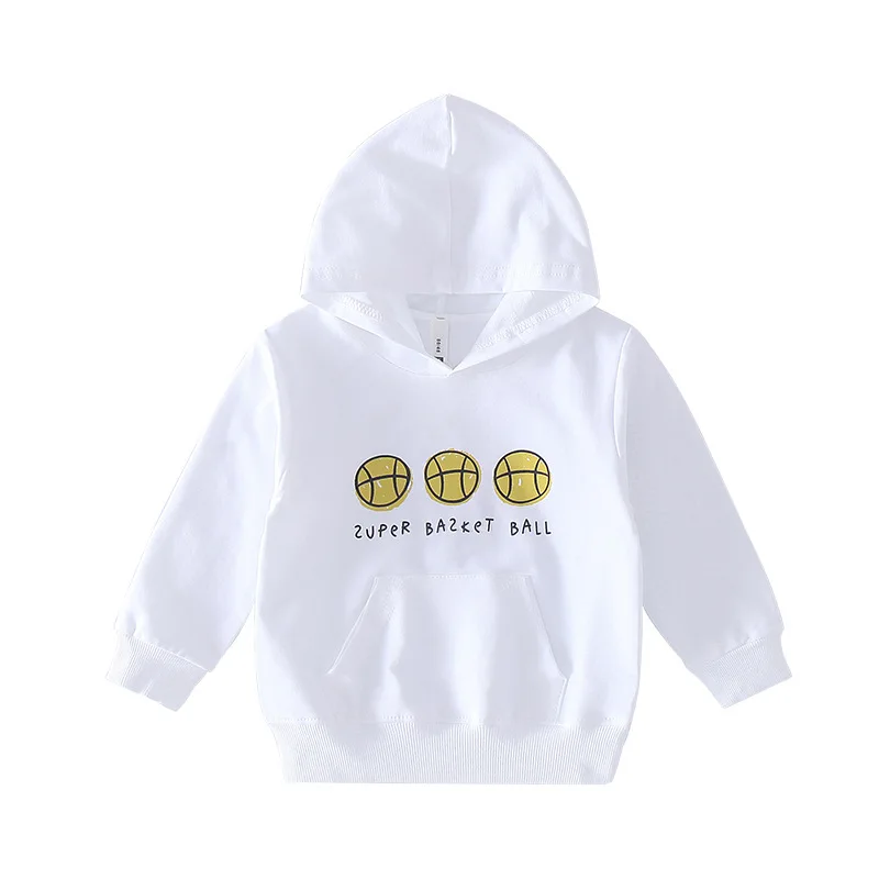 

Boys Spring Sweater 2019 Children's Cartoon Warm Clothing Korean Boys Girls Long Sleeved Hooded Casual Outwear Tops Sweatshirt