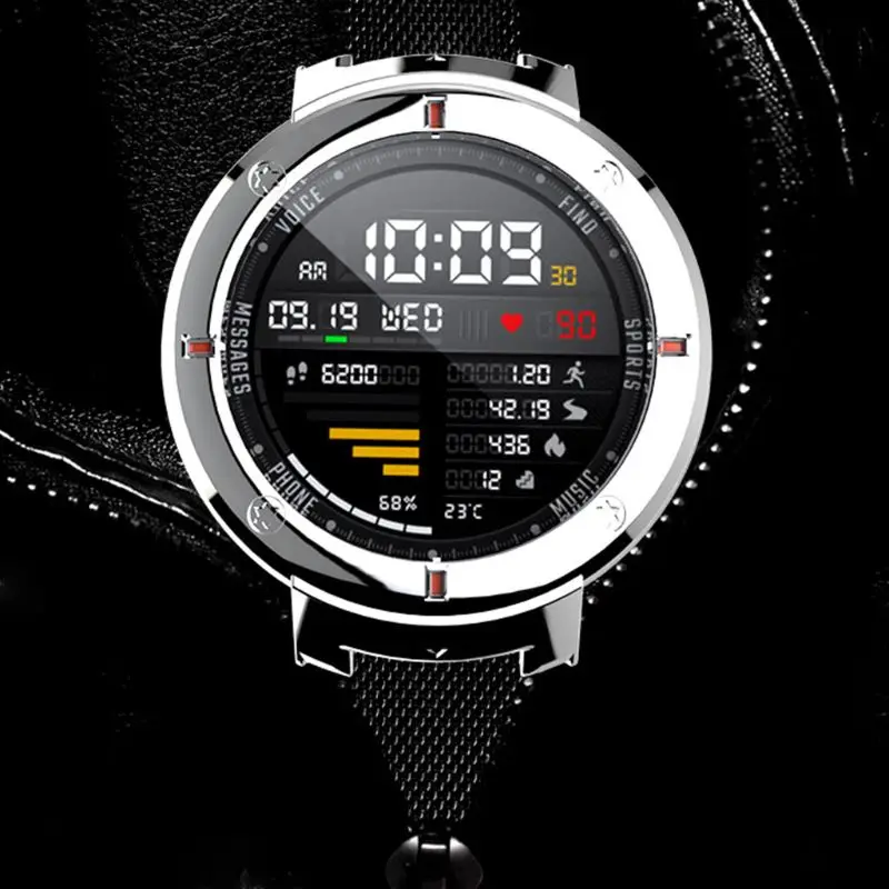 Анти-Царапины противоударный ультра тонкий Жесткий ПК Защитный чехол оболочка для Huami Amazfit Verge Смарт часы аксессуары