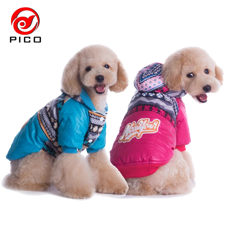 Зимний пуховик для пальто для собак теплая одежда для щенков хлопковый костюм для домашних животных Одежда для чихуахуа PT118