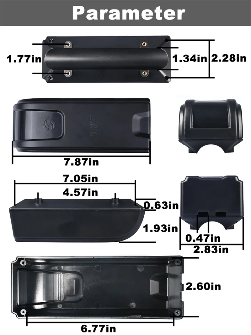 Excellent 36V 48V Electric Bicycle Controller Box for Front Rear Hub Motor eBike Conversion Kit Protector Case Parts 5