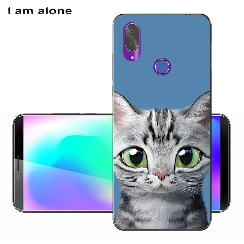 Чехлы для телефонов I am alone, для Cubot X19, 5,93 дюйма, мягкие, TPU, для мобильных телефонов, милые, модные, с мультяшным принтом, для Cubot X19, сумки - Цвет: Solf TPU HH41