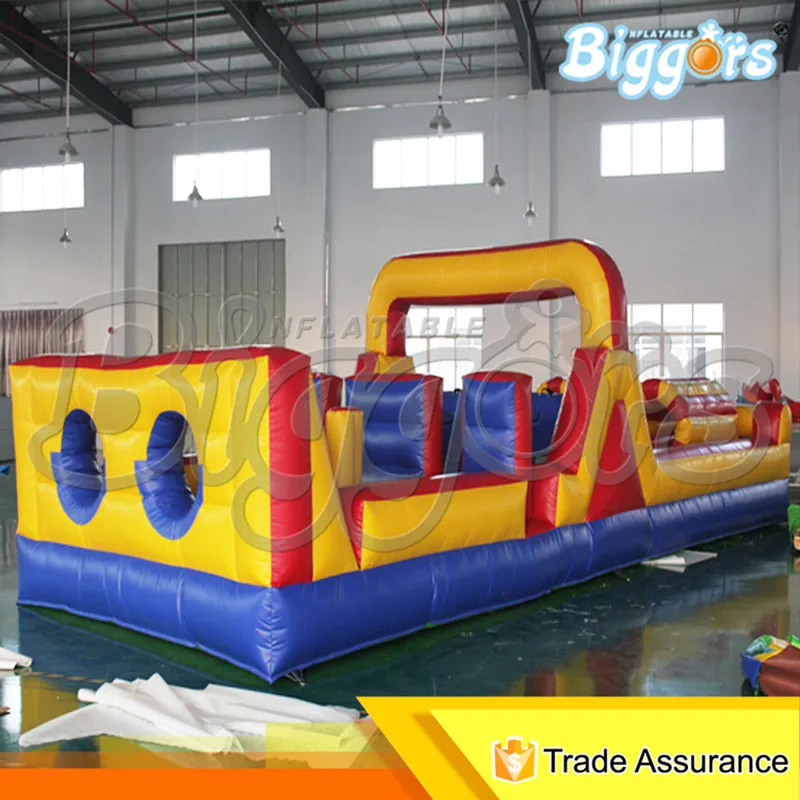 

PVC Inflatable Obstacle Course sport games Inflatable Bouncy Castle Combo Slide for funny game
