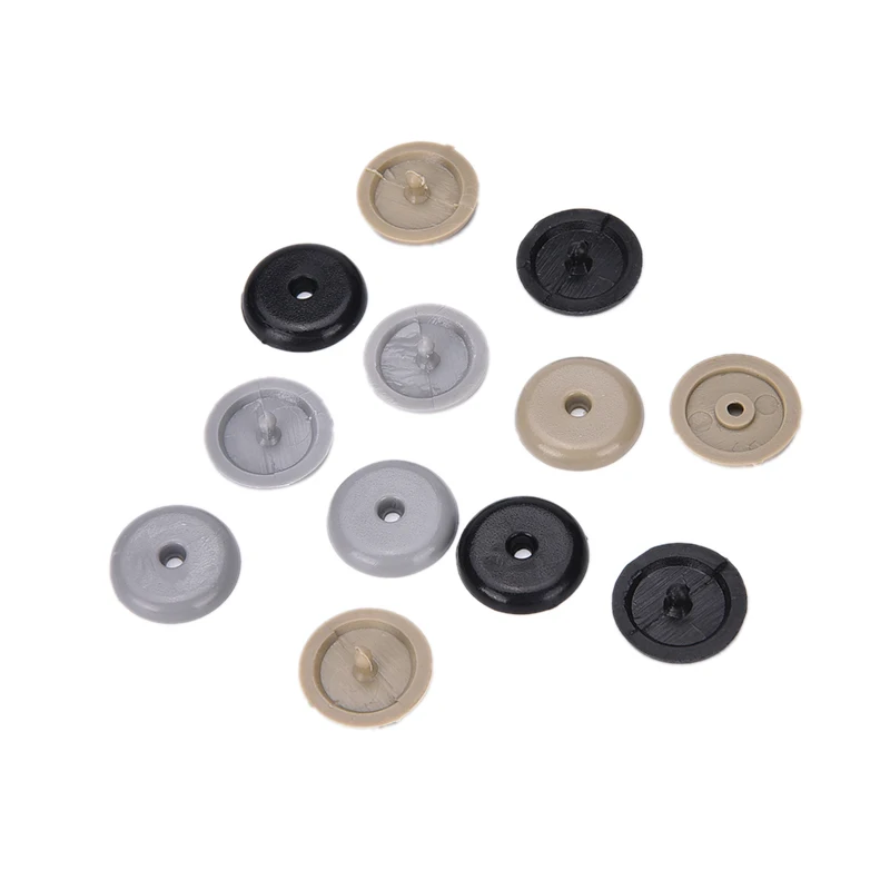 

2PCS Safety Spacing Limit Buckle Clip Retainer Seatbelt Stop Button Car Parts Black Beige Plastic Car Safety Seat Belt Stopper