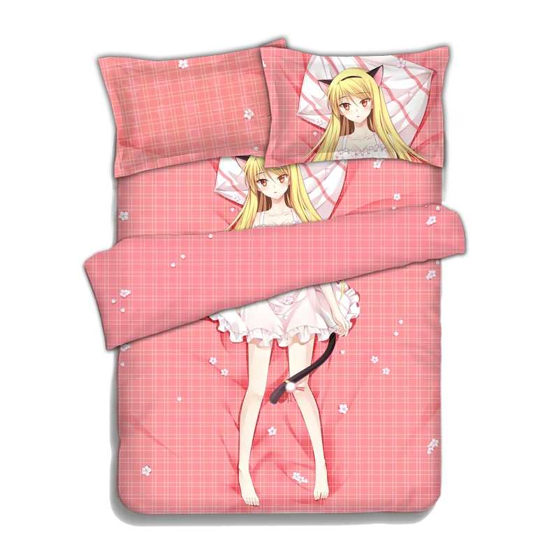 Japanese Anime Bed sheets Bedding Sheet Bedding Sets Bedcover Quilt