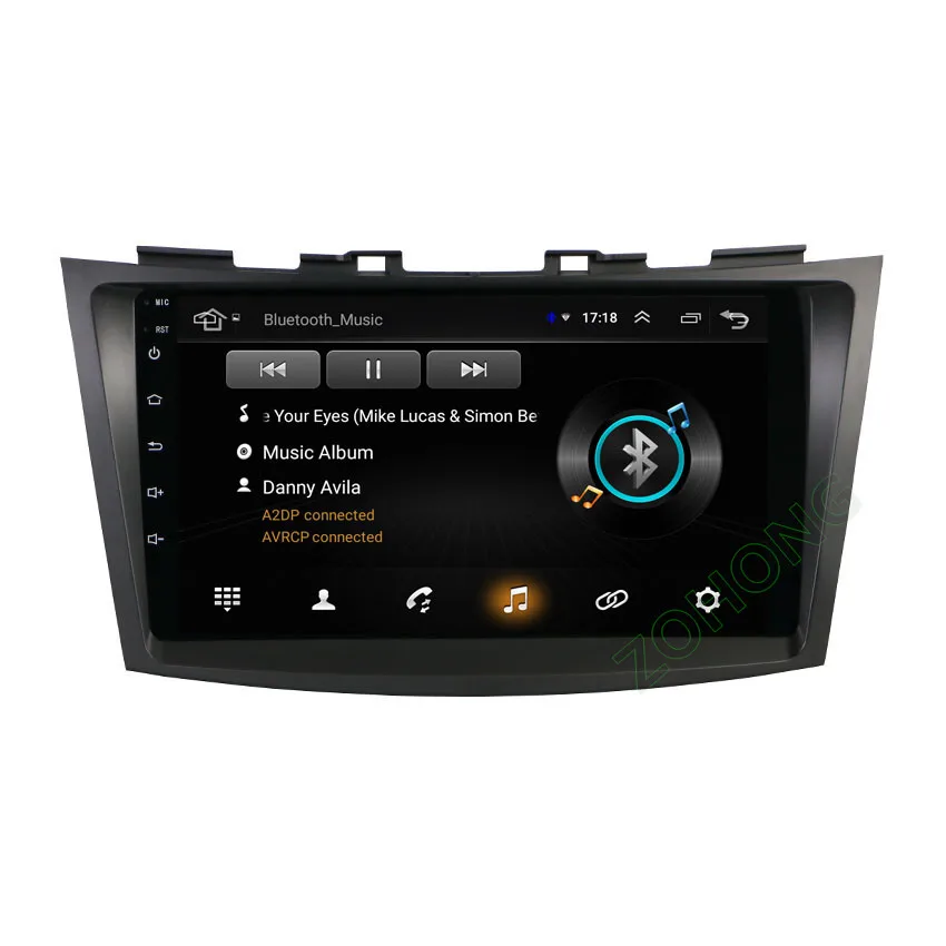 2.5D DSP 4G Android 9,0 Автомобильный мультимедийный dvd-плеер для Suzuki Swift 2012 2013 Автомобильный gps навигатор Авторадио Стерео