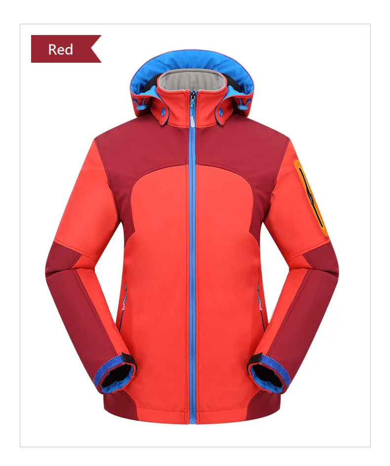 

Outdoor Jacket Windproof Waterproof Coat Women Sport Jackets Hiking Camping Winter Thermal Fleece Jacket Ski Clothing