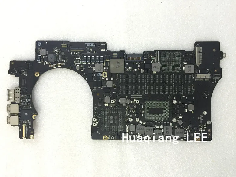 Материнская плата с неисправностью 2012 лет для Apple MacBook Pro A1398 MC975 MC976 Ремонт дисплея