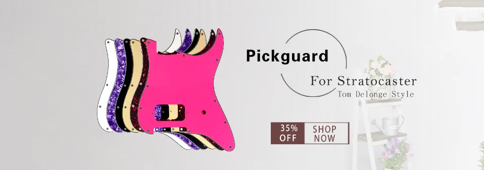 Pleroo аксессуары для гитары Pickguards для США Стандартный 5 винтовых отверстий 52 года телекастер с PAF гитара хамбакера