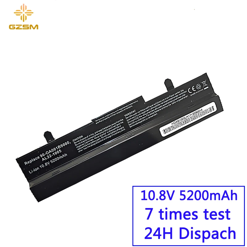 GZSM ноутбук Батарея 1005 для ASUS Eee PC PL32 AL32 1001 1005H 1005P 1005HE 1005HA 1101HA AL31 ML32 Батарея|laptop