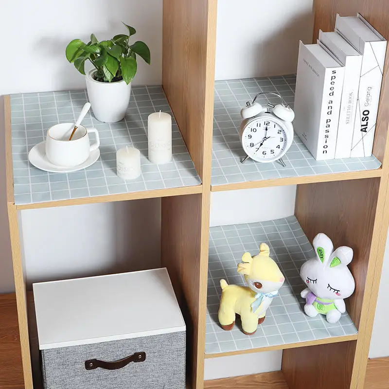 زيت المطبخ خزائن سادة أكسفورد ورقة يمكن قطع الجدول لخزانة ملابس بأدراج خزانة للماء الرطوبة العفن ملصقات حصيرة اكسسوارات