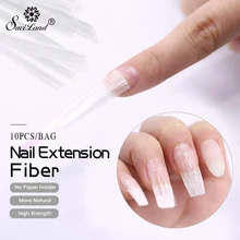 Saviland נייל הארכת סיבי Fibernails נייל אקריליק טיפים סט פיברגלס ציפורניים הארכת חבילה סיבי זכוכית ציפורניים בניין ג 'ל(China)