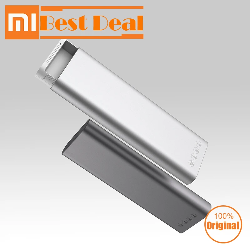 

Original Xiaomi MIIIW Metal Stationery Box Pencil Pen Case Portable Aluminum Shell Push Switch Storage Box School Office