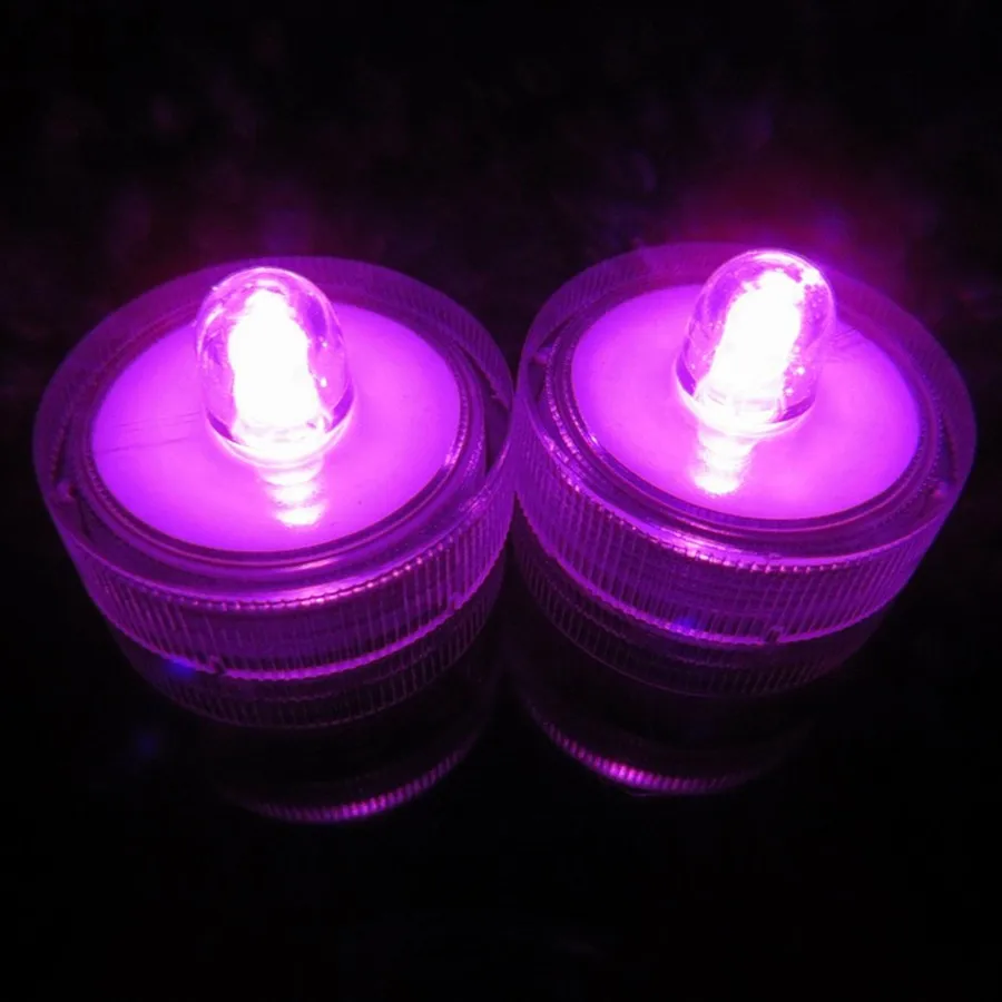 Waterproof Submersible LED Tea Light Electronic Candle Light (14)