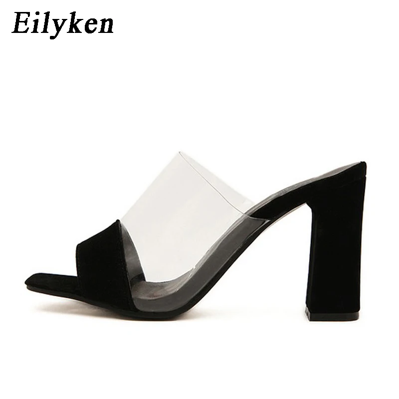 Eilyken/; Летние римские сандалии; женские шлепанцы для отдыха; Модные женские сандалии; шлепанцы на квадратном каблуке 9,5 см