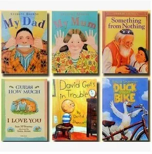 Livros 6 pçs/set inglês para crianças Sexo : Literatura & Biografia