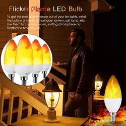 Свесветодиодный ча лампа Креативный светодиодный огонь свет для Огненного эффекта дома вечерние украшения кукурузная лампа