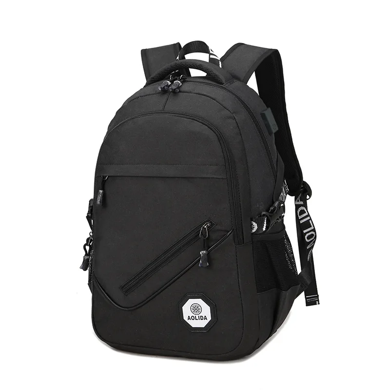 

2018 Men Women USB Laptop Backpack Fashion Travel School Bags Large Capacity USB Charge Canvas Bagpack BG014