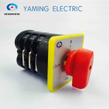 

Manual transfer switch 3 phase switch 3 position switch voltage selector switch LW5-16YH3/3
