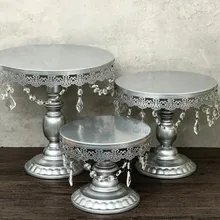 Подставка для десерта подставка подиум для торта кекс круглый день рождения Свадебная вечеринка дисплей Металлический