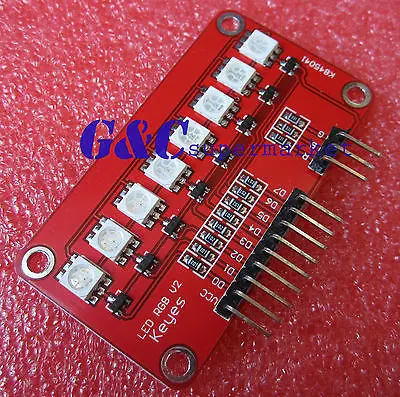 

1pcs Full Color LED Module LED SCM Printed Circuit Board Module 5050 AVR