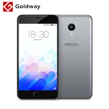 Original Meizu M3 Mini 2.5D Glass Mobile Phone MT6750 Octa Core 5.0" 720P 2GB RAM 16GB ROM 13MP 2870mAh 4G LTE VoLTE 2.5D Glass(Hong Kong)