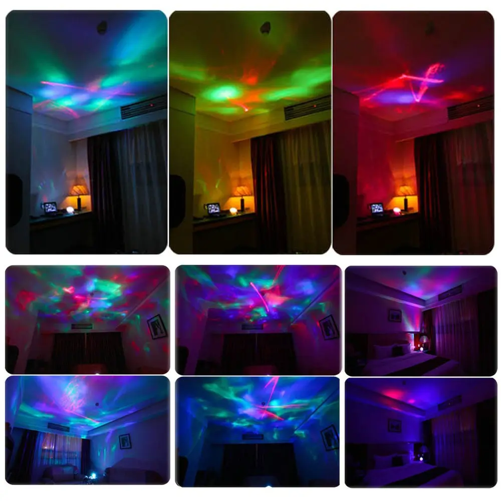 Aurora Master Nachtlicht Lautsprecher LED Projektion Lampe Farbe ... Aurora Master Nachtlicht Lautsprecher LED Projektion Lampe Farbe ...