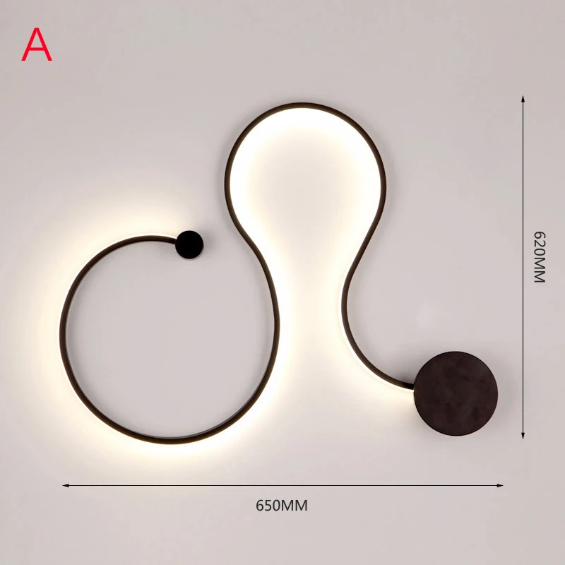 Günstig [YGFEEL] LED Wand Lampe Moderne Schlafzimmer Neben Lampe Studie Lesen Beleuchtung Wand Licht Wohnzimmer Kreative Dekoration Wand wandlampen