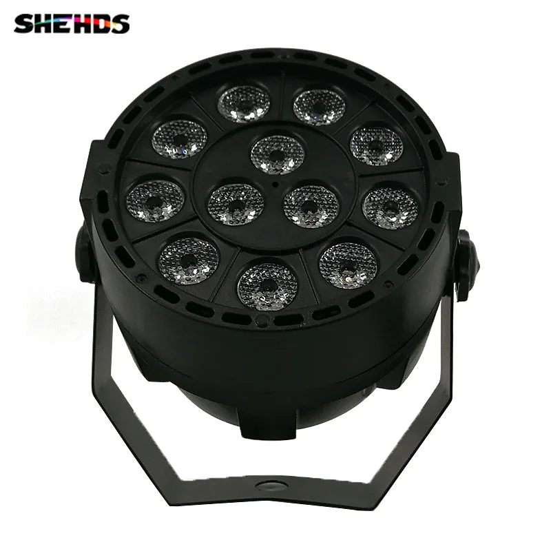 

LED Flat Par 12x3W Ultraviolet Lighting LED Stage Light Par Light With DMX512 for Disco DJ Projector Machine Party Decoration