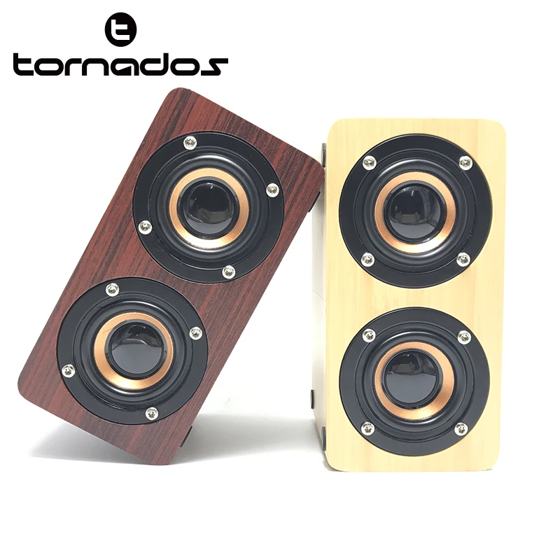 Деревянный беспроводной Bluetooth динамик Портативный hifi шок бас Altavoz TF caixa де сом Саундбар для iPhone Sumsung Xiaomi