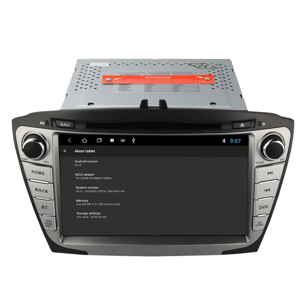 EKIY 2G+ 32G Восьмиядерный Android 8,1 автомобильный dvd-плеер для hyundai Tucson IX35 2009- Авто Мультимедиа стерео радио gps Navi система