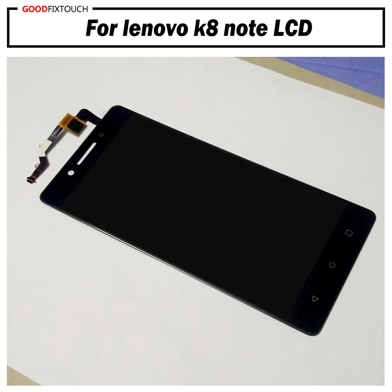 Высокое Качество для lenovo k8 note ЖК дисплей с сенсорным экраном дигитайзер панель в
