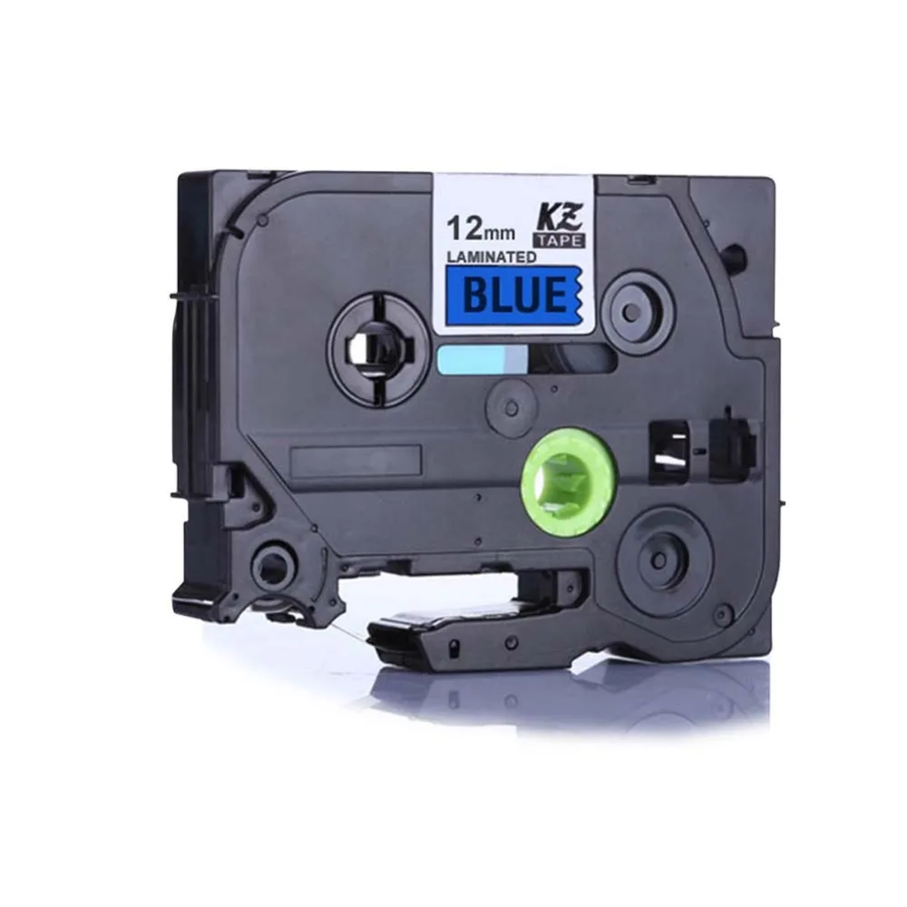 15pcs Tze531 12mm Tze Tz-531 Tape Compatible Brother Ptouch Cartridge Label Maker Tz531 Blue background Black word | Компьютеры и офис