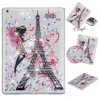 

Tablet Case For iPad 2018 9.7 inch 2017 5th 6th 5 6 Gen Generation Protective Liquid Quicksand Shell Skin Covers 1822 A1823 Capa