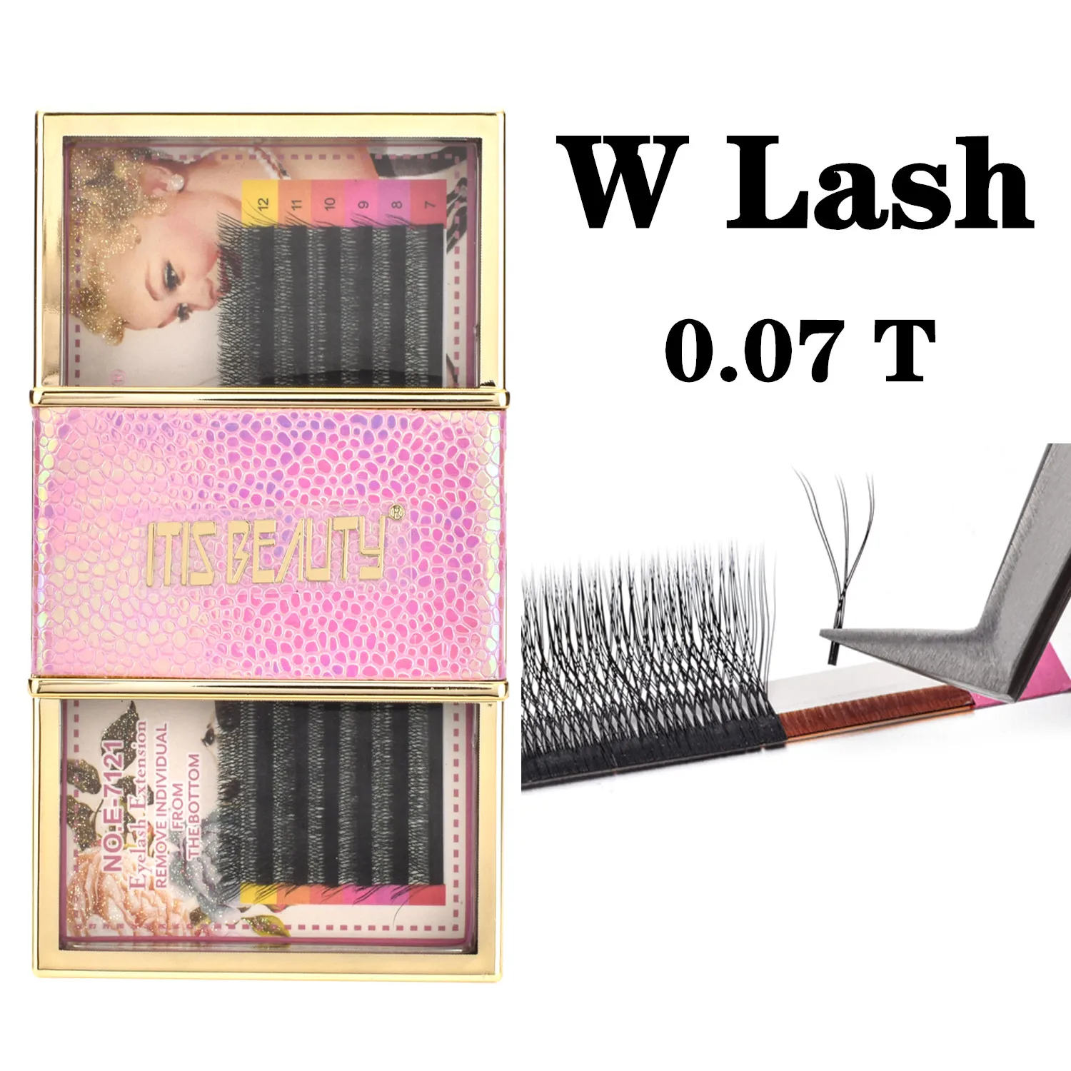 Extensão dos Cílios Individual Novidades Volume Lash Cílios Vison Flor Blossom 3d Camellia Magnetic Falso Extensões w