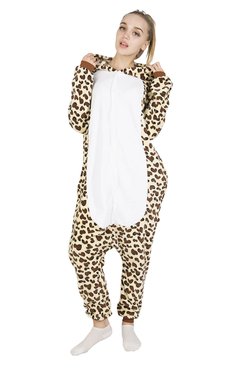 leopard kigurumi pajama