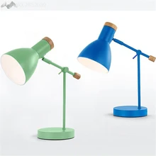 Скандинавские современные настолные лампы железная прикроватная тумбочка для спальни креативные модные детские настольные лампы для свадебного украшения освещение