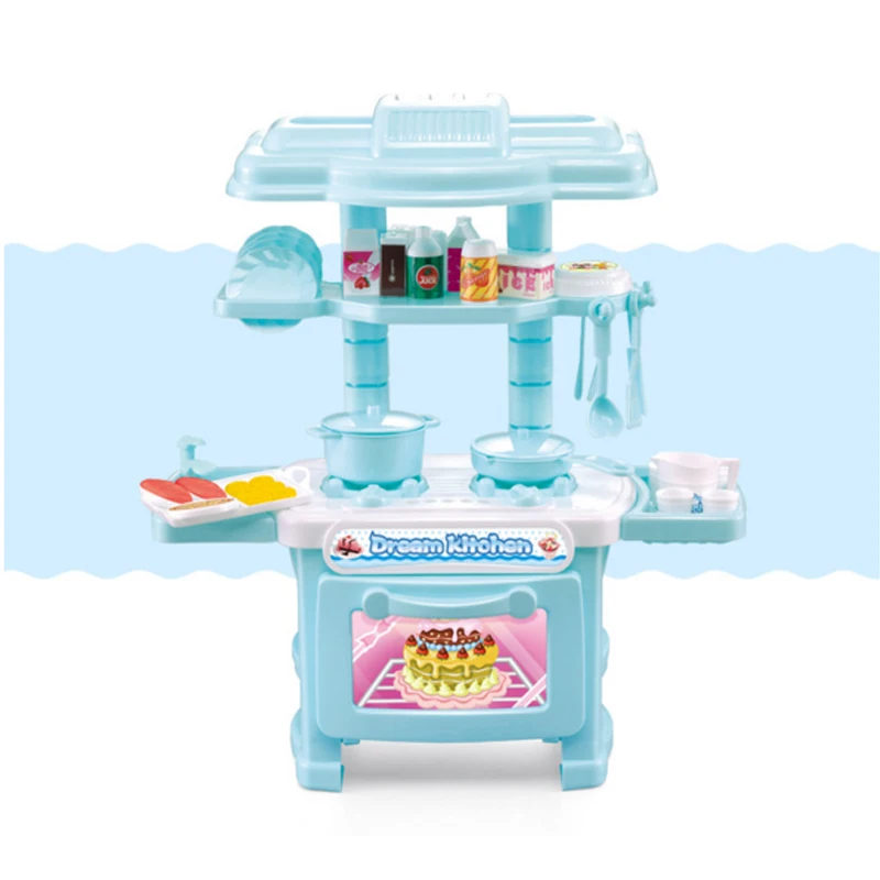 New-2-Types-1-Pcs-Set-Kids-Play-House-Toys-Girl-Light-Music-Tableware-Sets-Baby (1)