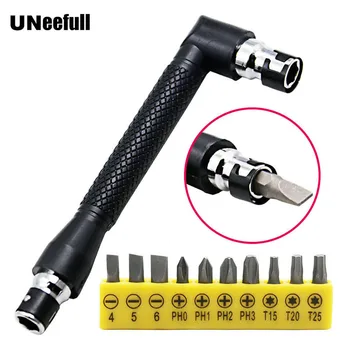 

1pc Universal 1/4" Adjustable Torque Wrench Hexagonal Key Wrench Screwdriver Set Key Ratchet Socket Hook Spanner Extension Bar