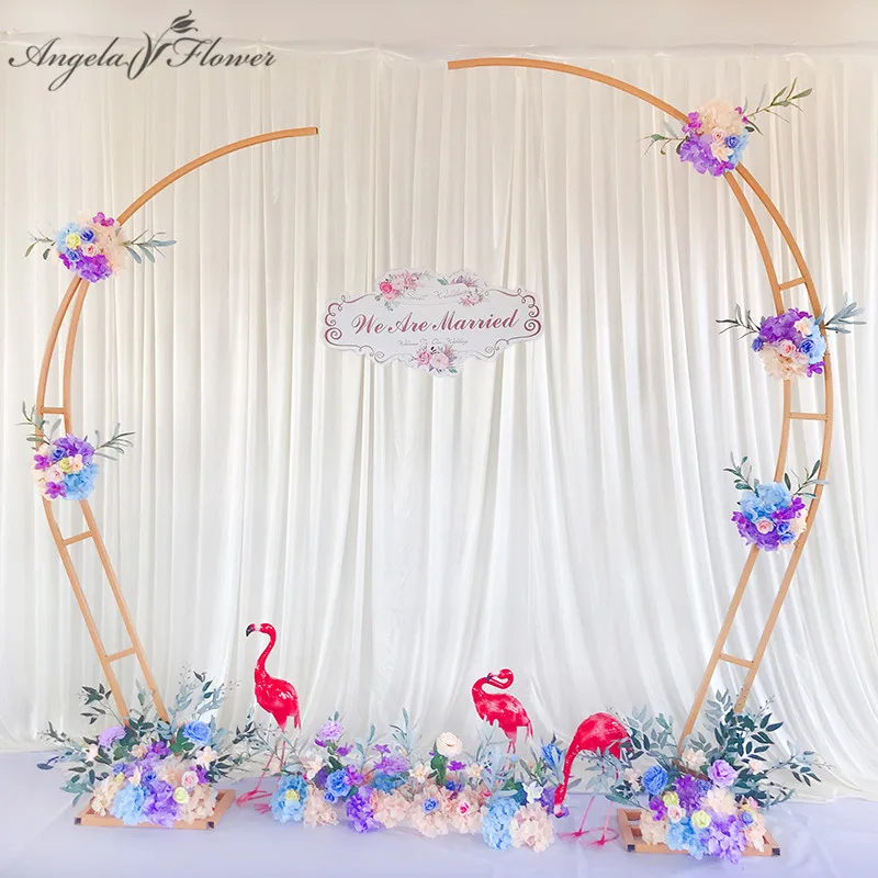 

2.5 M heart-shaped arch flower frame scene layout party wedding arch props ornaments shaped arches geometric road flower stand