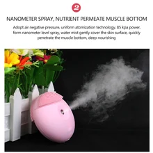 Multi-functional Electric Facial Cleansing Brush Moisturizing Spray Cleaning Skin Hydrating Face Skin Care Tools