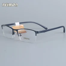 Belmon оправа для очков Для мужчин компьютерная оптическая рецепт на очки для зрения рамка для мужские очки с прозрачными линзами 6612