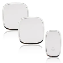 House Building LED Doorbell 36 Chimes Music Room Office Gate 2 Door bell +1 Digital Receiver