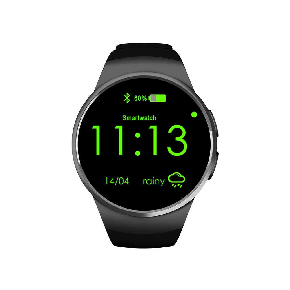 NAIKU KW18 Bluetooth Smart Watch Phone Full Screen Support SIM TF Card Smartwatch Heart Rate for apple IOS huawei Android