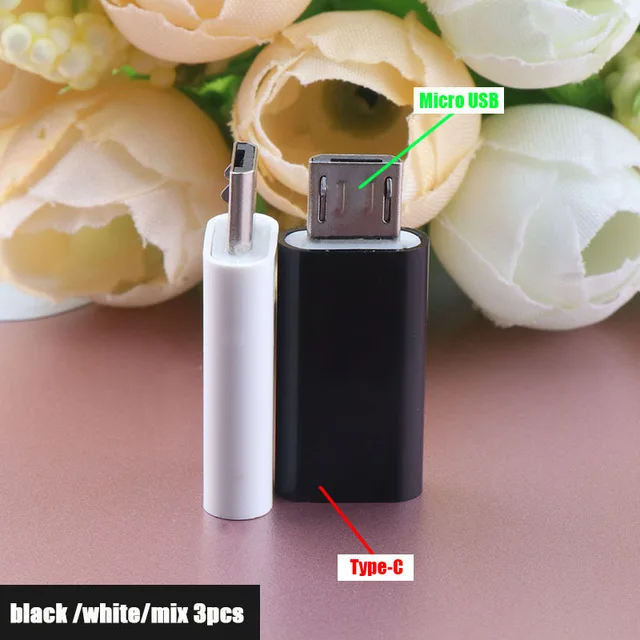 Синий 3 шт. type-C до 8Pin адаптер для зарядки для iPhone Android конвертер передачи данных для iPhone type-C USB 3,0 для адаптера Micro USB - Цвет: Синий