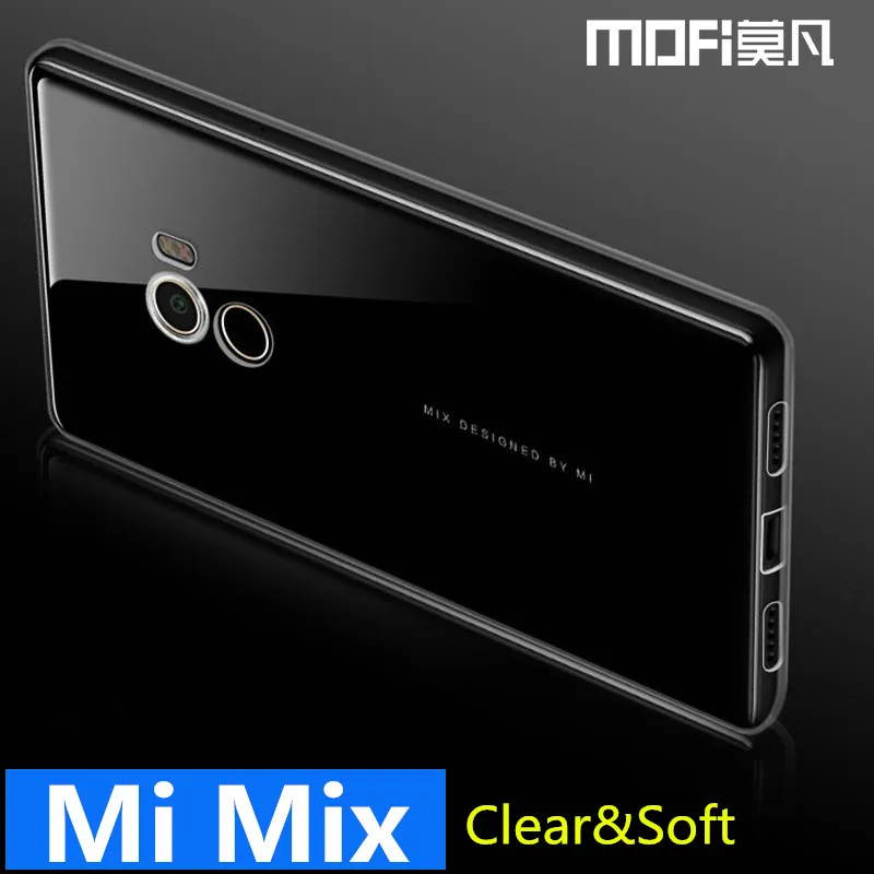 

Xiaomi mi mix case silicon cover MOFi original Xiaomi mi mix case TPU back cover mimix case soft phone cases 6.4 mi x Xiomi