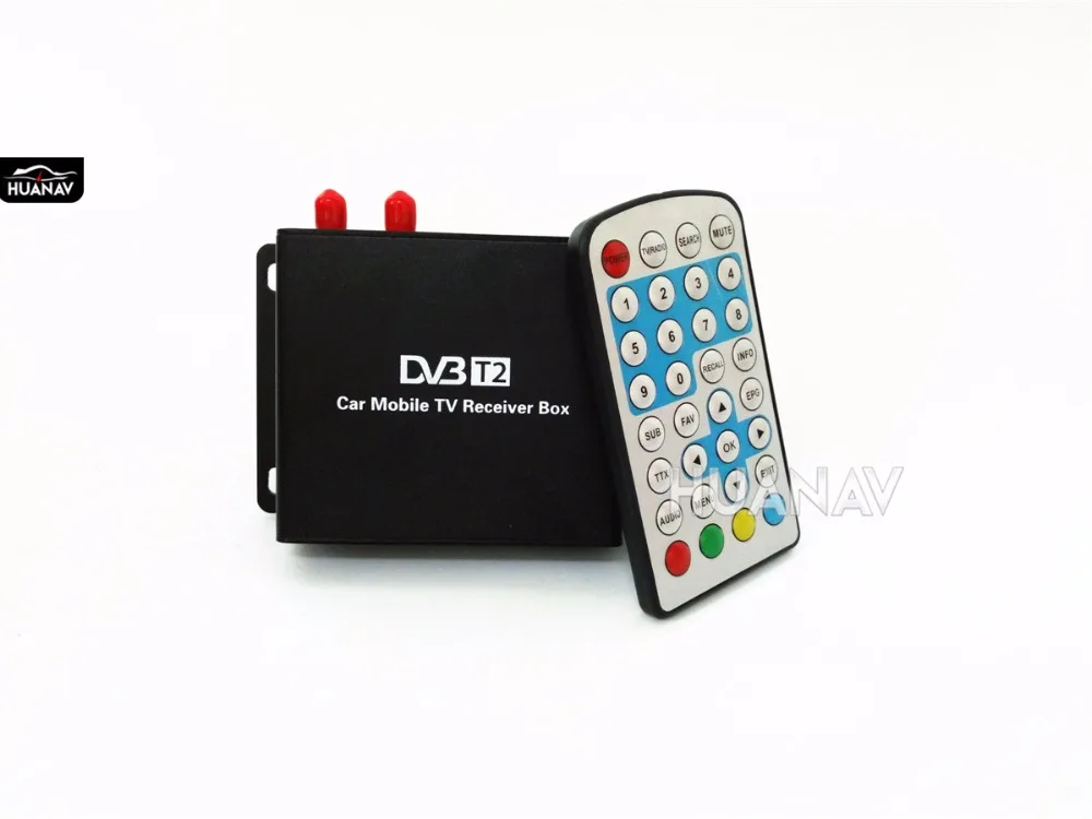Автомобильный DVB T2 ISDB T мобильный цифровой ТВ тюнер приемник для России Таиланд