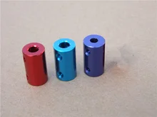 Diameter 14mm length 25mm red aqua blue black blue aluminum alloy coupler many size for motor shaft ship model diy coupling 1pcs