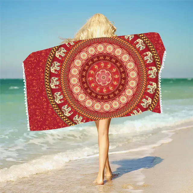 boho towels