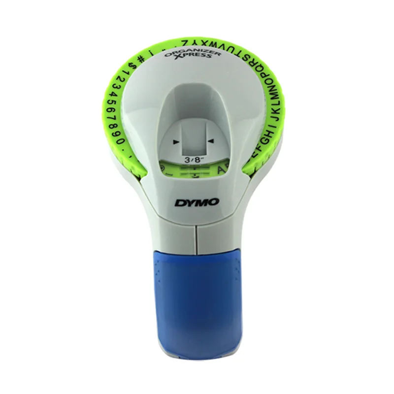 Dymo 12965 ручная этикетка 2 шт. 3D тиснение лента для этикеток 9 мм белый черный машины